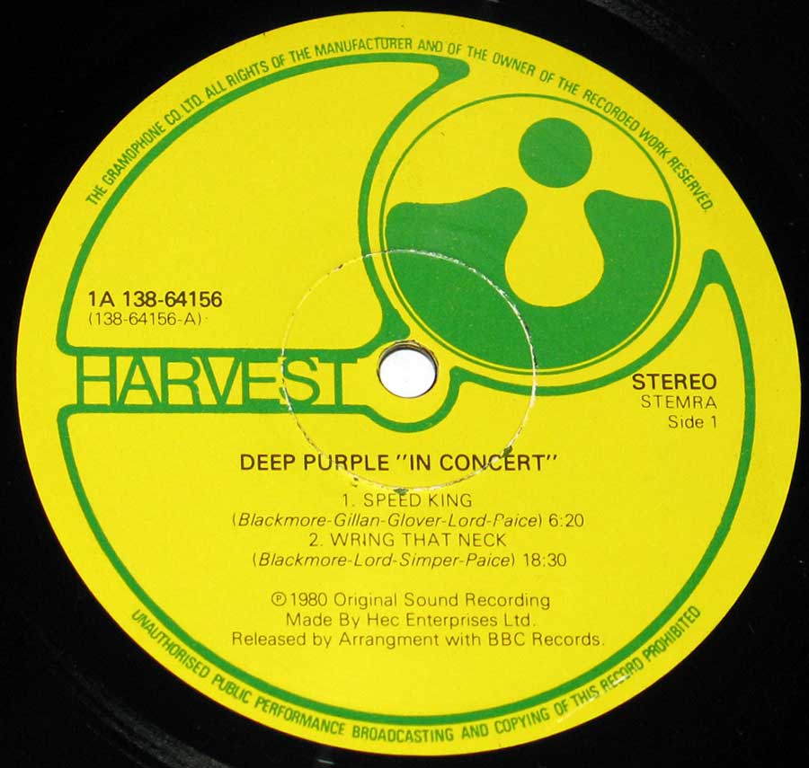 High Resolution #6 Photo Deep Purple In Concert Unreleased Netherlands 