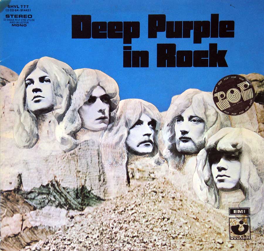 High Resolution # Photo DEEP PURPLE In Rock France 