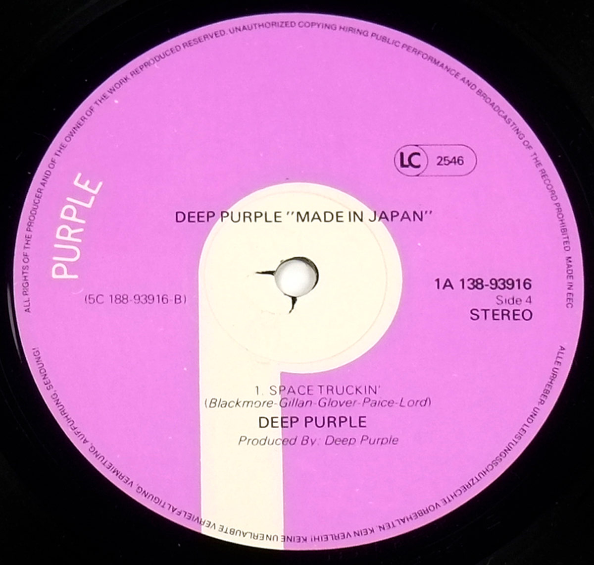 DEEP PURPLE - Made In Japan European Release 2LP 12" DLP ALBUM VINYL  vinyl lp record 