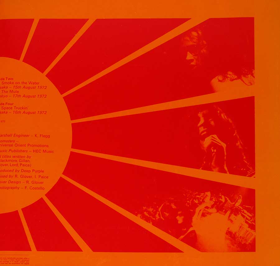 High Resolution #4 Photo DEEP PURPLE Made In Japan Germany 