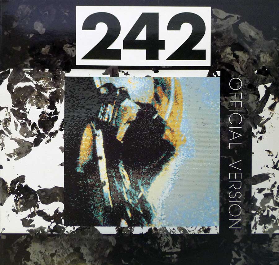 Front Cover Photo Of FRONT 242 - OFFICIAL VERSION 12" LP VINYL