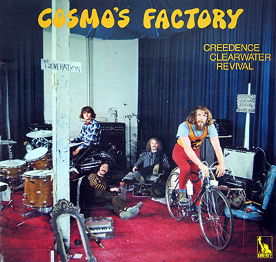 CCR CREEDENCE CLEARWATER REVIVAL - Cosmo's Factory album front cover vinyl record