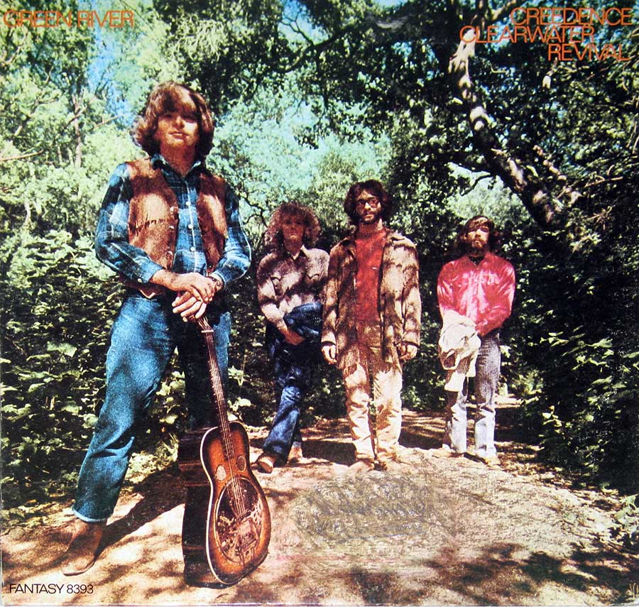 Creedence Clearwater Revival - Green River ( USA Release ) 12" Vinyl LP Album album front cover