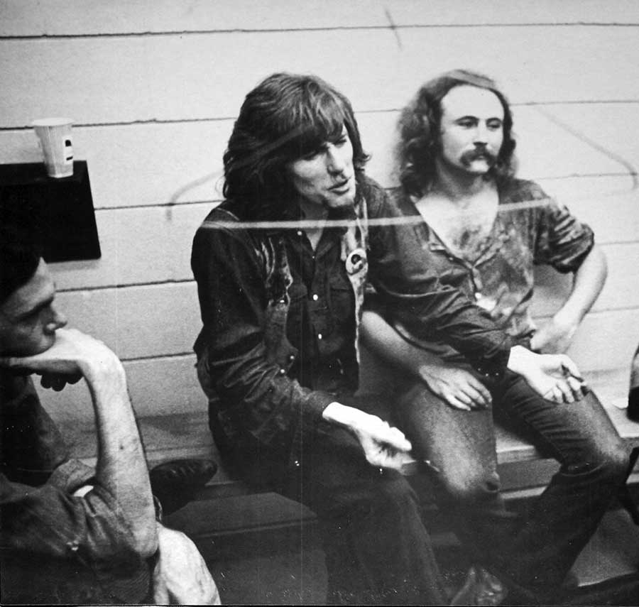 CROSBY STILLS NASH AND YOUNG - 4 Way Street 12" Vinyl LP Album 
 inner gatefold cover