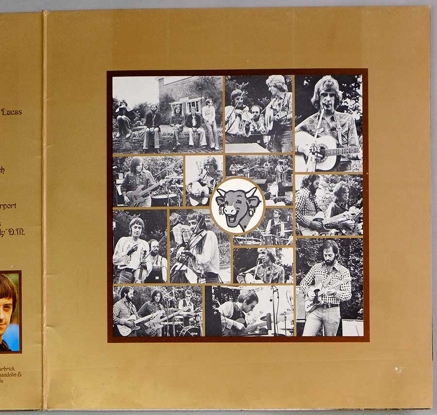 Photo of the right page inside cover FAIRPORT CONVENTION - Nine ( Gatefold Cover ) 