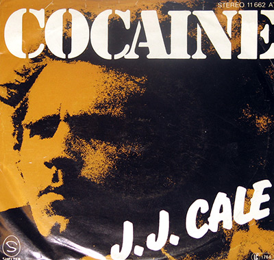 J.J. CALE - Cocaine album front cover vinyl record