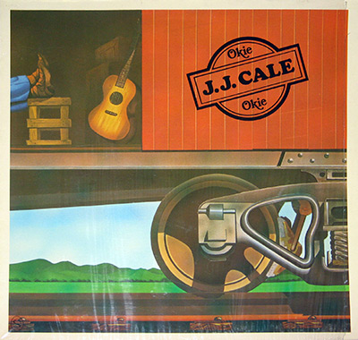 J.J. CALE - Okie (German and Italian Releases) album front cover vinyl record