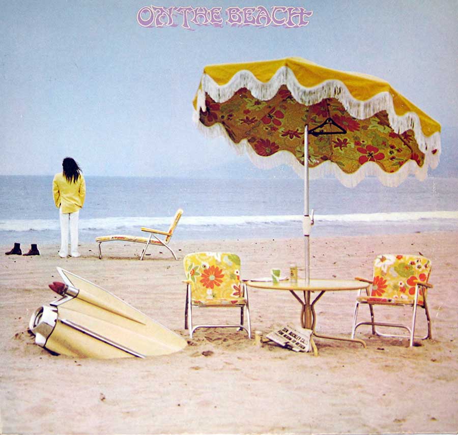 large album front cover photo of: Neil Young - On the Beach 