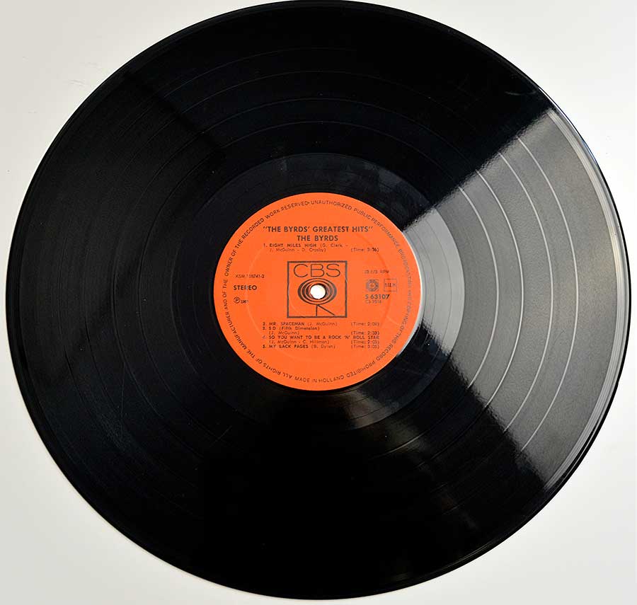 High Resolution Photo THE BYRDS - Greatest Hits 