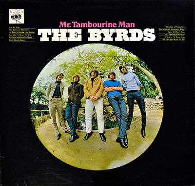 THE BYRDS - Mr Tambourine Man album front cover vinyl record
