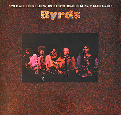 THE BYRDS - S/T Self-Titled album front cover vinyl record