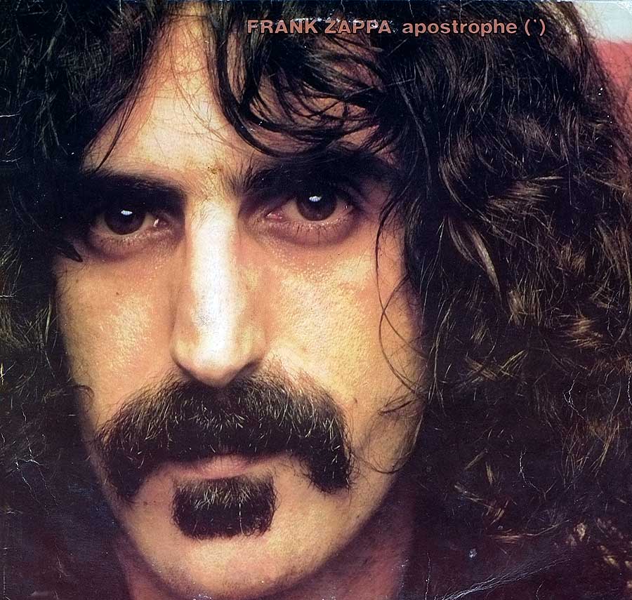 Front Cover Photo Of FRANK ZAPPA APOSTROPHE 12" LP Vinyl Album 