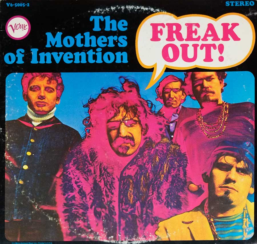 Album Front Cover Photo of THE MOTHERS OF INVENTION - FREAK OUT!  