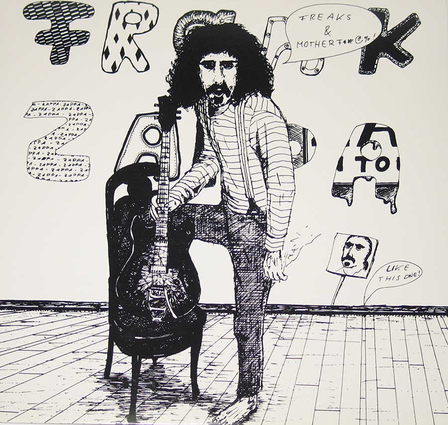 FRANK ZAPPA - Freaks And Motherfu*#@%! 12" Vinyl LP Album
 front cover https://vinyl-records.nl
