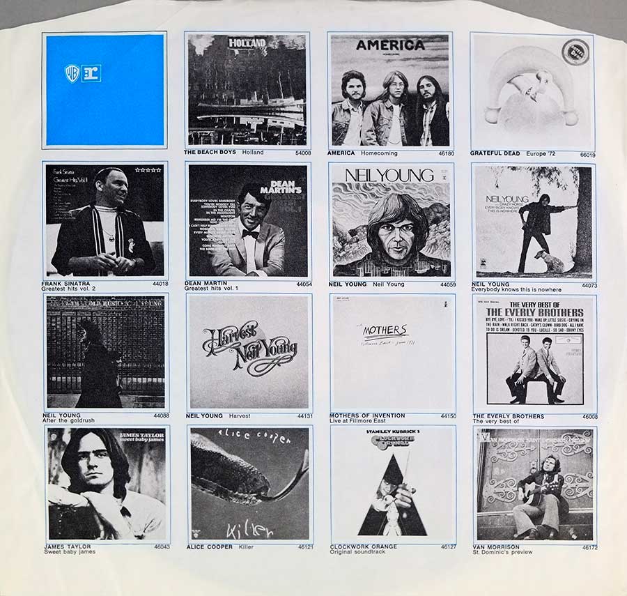 Photo One Of The Original Custom Inner Sleeve FRANK ZAPPA & THE MOTHERS - Grand Wazoo Gatefold 12" LP Vinyl Album 