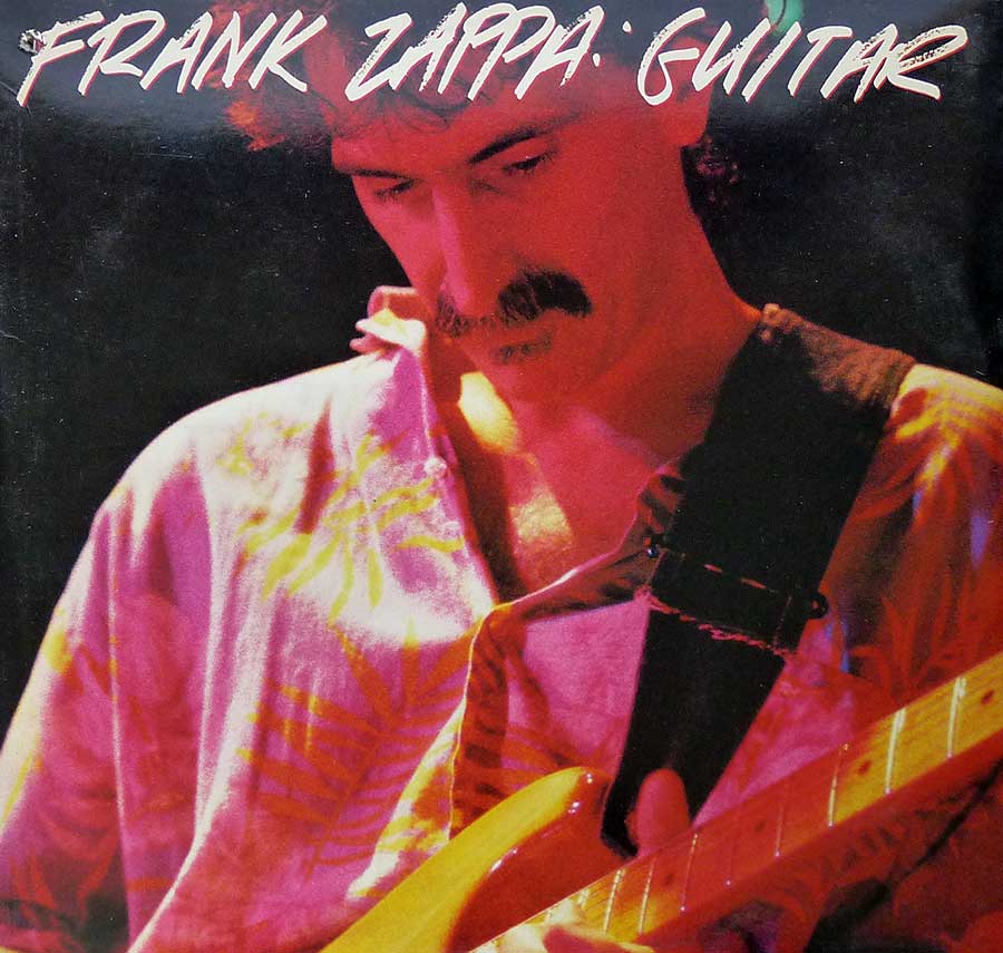FRANK ZAPPA - Guitar 12" 2LP Vinyl Album front cover