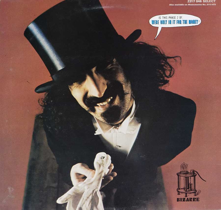 FRANK ZAPPA & ABNUCEALS EMUUKHA ELECTRIC SYMPHONY ORCHESTRA - Lumpy Gravy UK Gatefold 12" LP VINYL  back cover