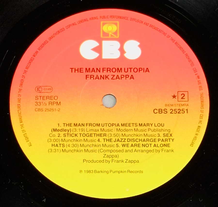 High Resolution Photo #4 frank zappa man from utopia
