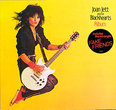JOAN JETT & THE BLACKHEARTS - Album  album front cover vinyl record