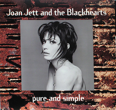 JOAN JETT - Pure and Simple  album front cover vinyl record