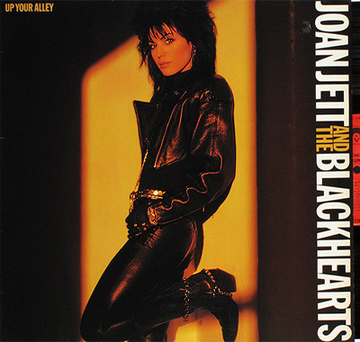 JOAN JETT AND THE BLACKHEARTS - Up Your Alley album front cover vinyl record
