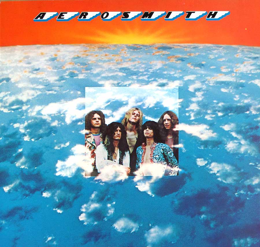 AEROSMITH - S/T Self-Titled Red CBS 12" LP Vinyl Album
 front cover https://vinyl-records.nl
