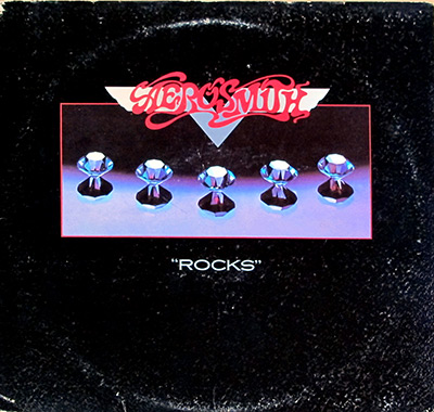 AEROSMITH - Rocks album front cover vinyl record