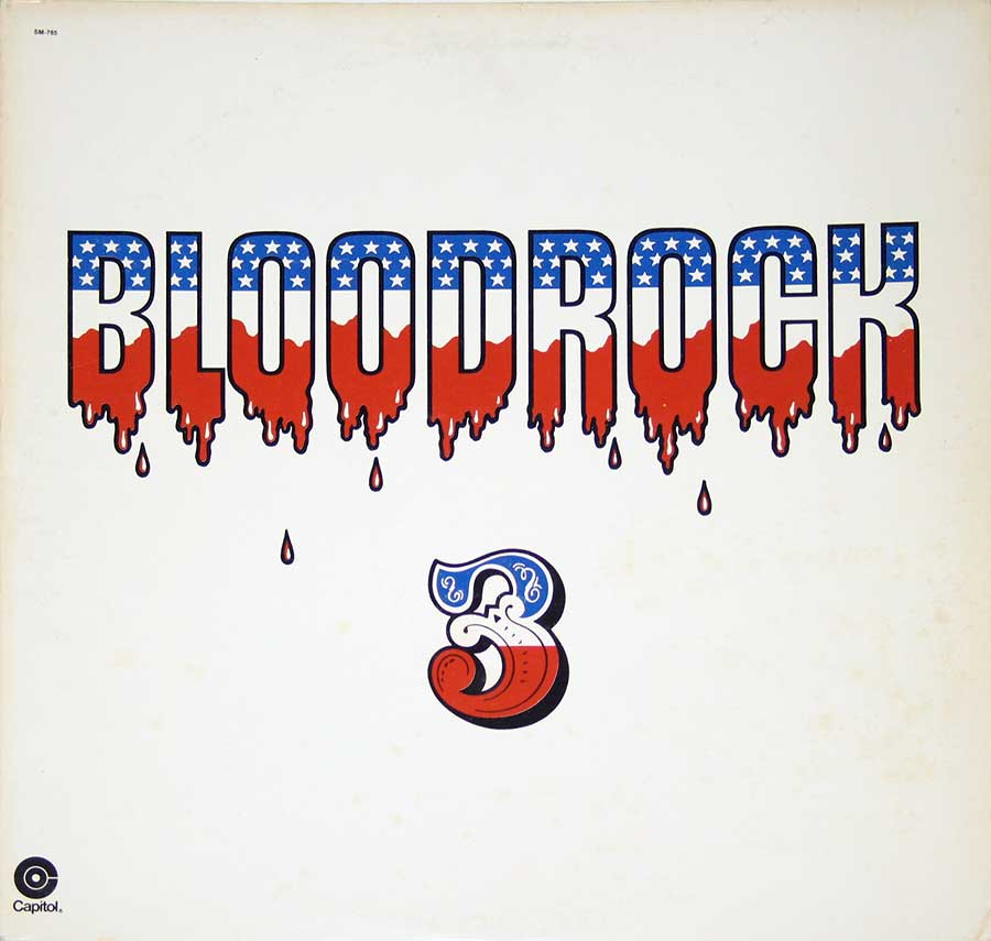 BLOODROCK 3 Yellow Capitol Records 12" Vinyl LP Album front cover https://vinyl-records.nl