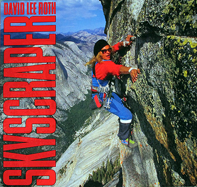 DAVID LEE ROTH - Skyscraper album front cover vinyl record