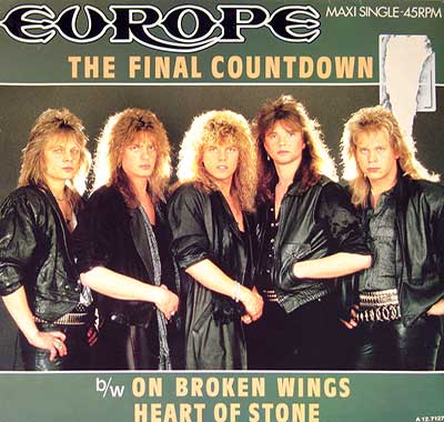 Thumbnail of EUROPE - Final Countdown Extended Version 7" Single Picture Sleeve album front cover