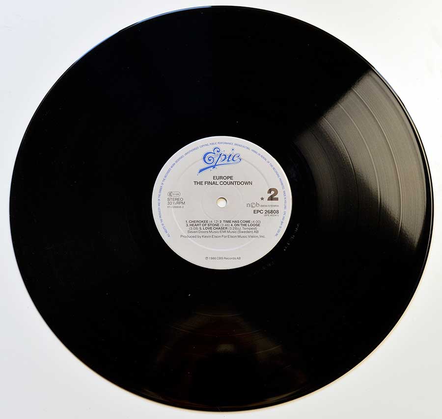 Photo of Side Two Europe - Final Countdown 