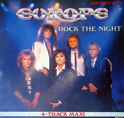 Thumbnail of EUROPE - Rock The Night 12" Maxi-Single EP Vinyl album front cover
