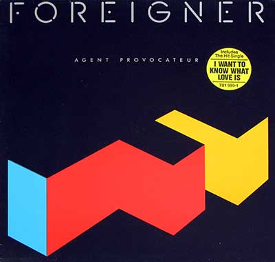 Thumbnail of FOREIGNER - Agent Provocateur album front cover