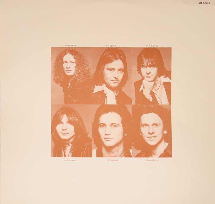 Portrait photos of the Foreigner band members 