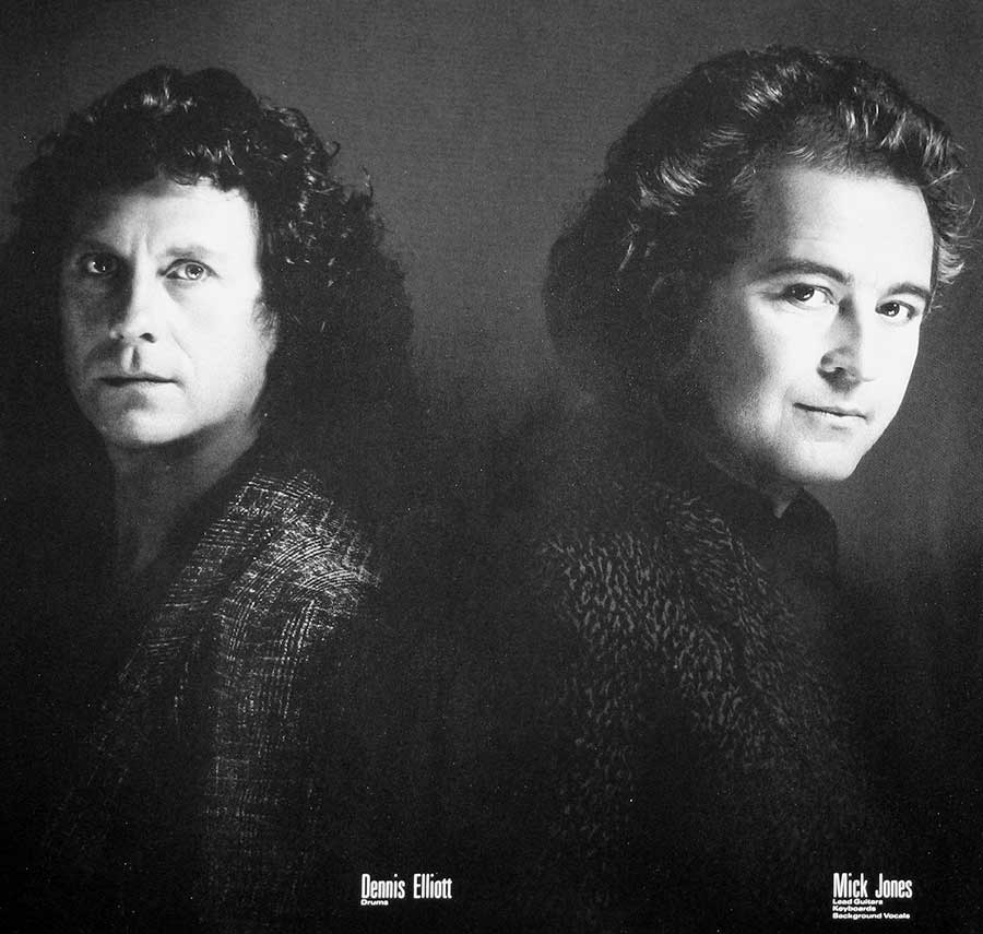 Photo One Of The Original Custom Inner Sleeve FOREIGNER - Inside Information 12" Vinyl LP Album 