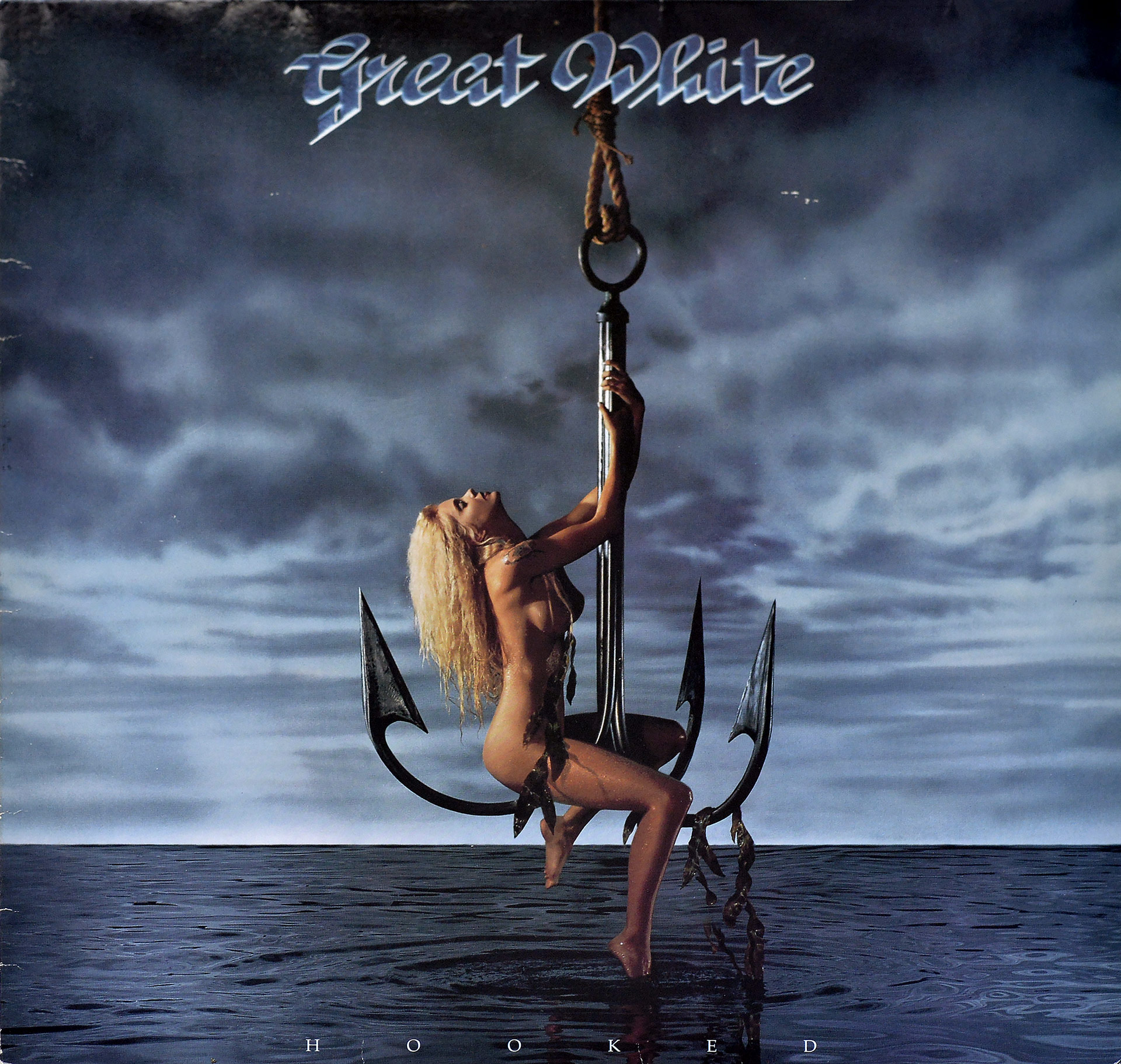 Front Cover Photo Of GREAT WHITE - Hooked 