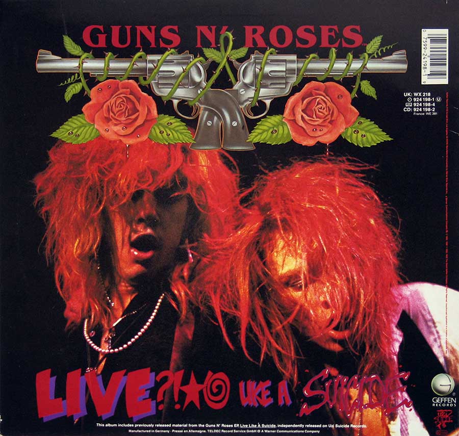 High Resolution Photo guns roses lies nudity 