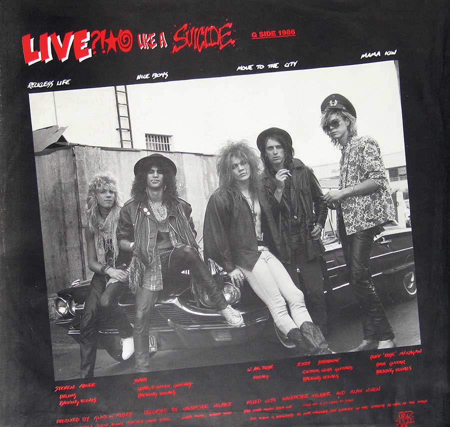 High Resolution Photo guns roses lies nudity 