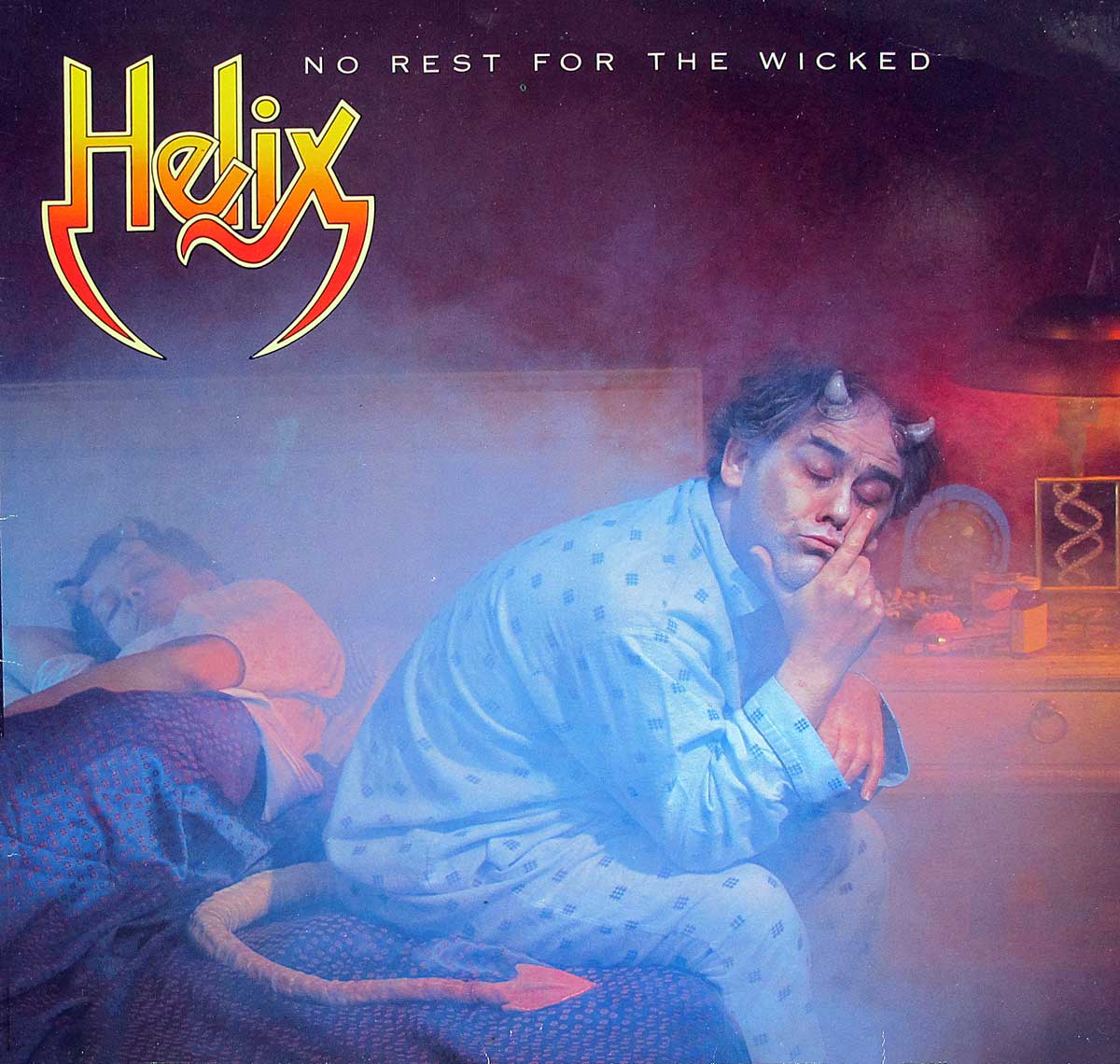 Album Front Cover High Quality Photo of   "HELIX - No Rest For the Wicked"