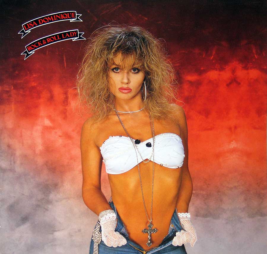 LISA DOMINIQUE - Rock 'n' Roll Lady 12" Vinyl LP Album front cover https://vinyl-records.nl
