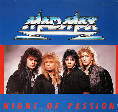 MAD MAX - Night of Passion album front cover vinyl lp album https://vinyl-records.nl