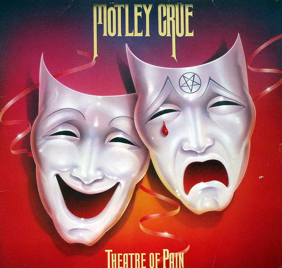 MOTLEY CRUE - Theatre Of Pain Germany 12" Vinyl LP Album
 front cover https://vinyl-records.nl