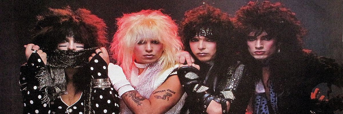 MOTLEY CRUE Banner photo