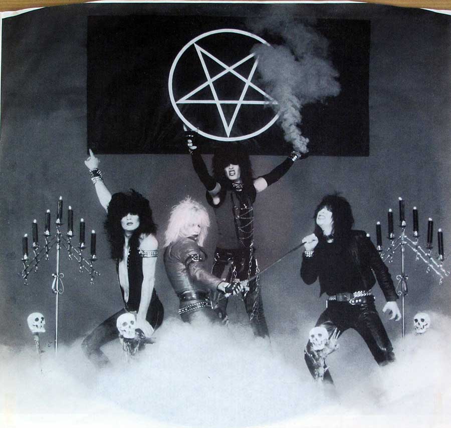 MÖTLEY CRÜE - Too Fast For Love Germany No Album Title 12" LP Vinyl Album
 custom inner sleeve