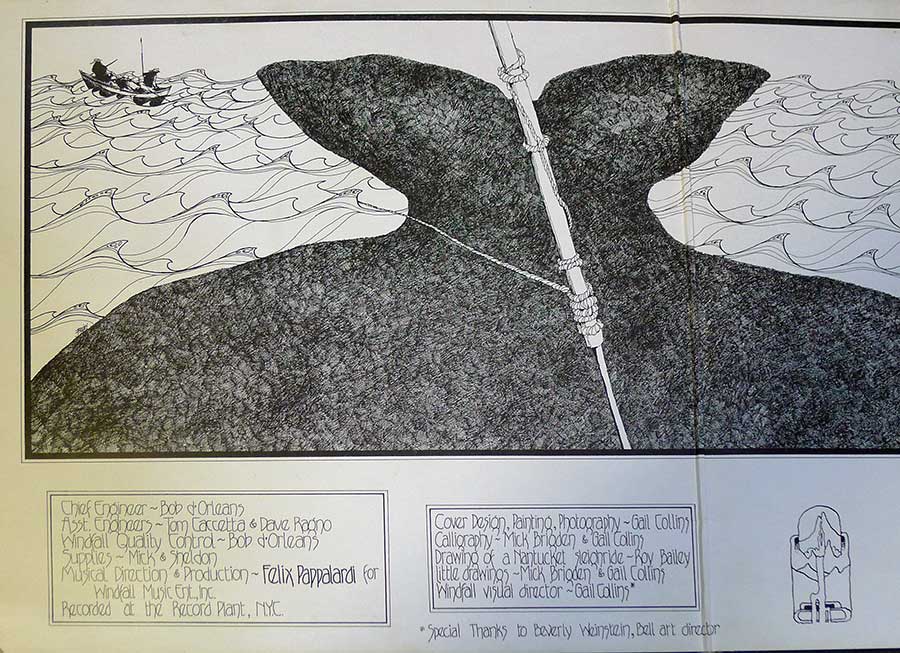 MOUNTAIN - Nantucket Sleighride UK Gatefold 12" LP Vinyl Album inner gatefold cover