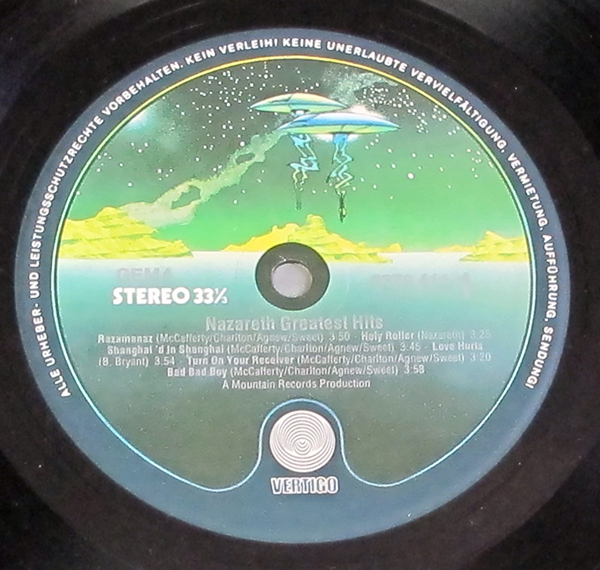 High Resolution Photo of NAZARETH GREATEST HITS 