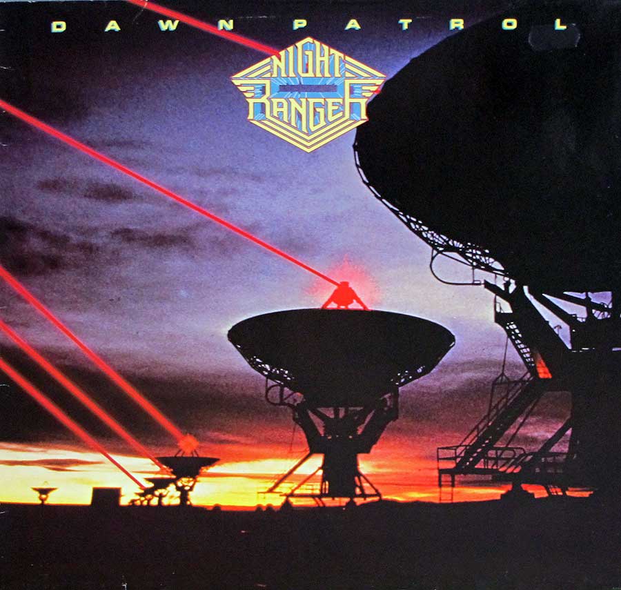 NIGHT RANGER - Dawn Patrol 12" LP Vinyl Album front cover https://vinyl-records.nl