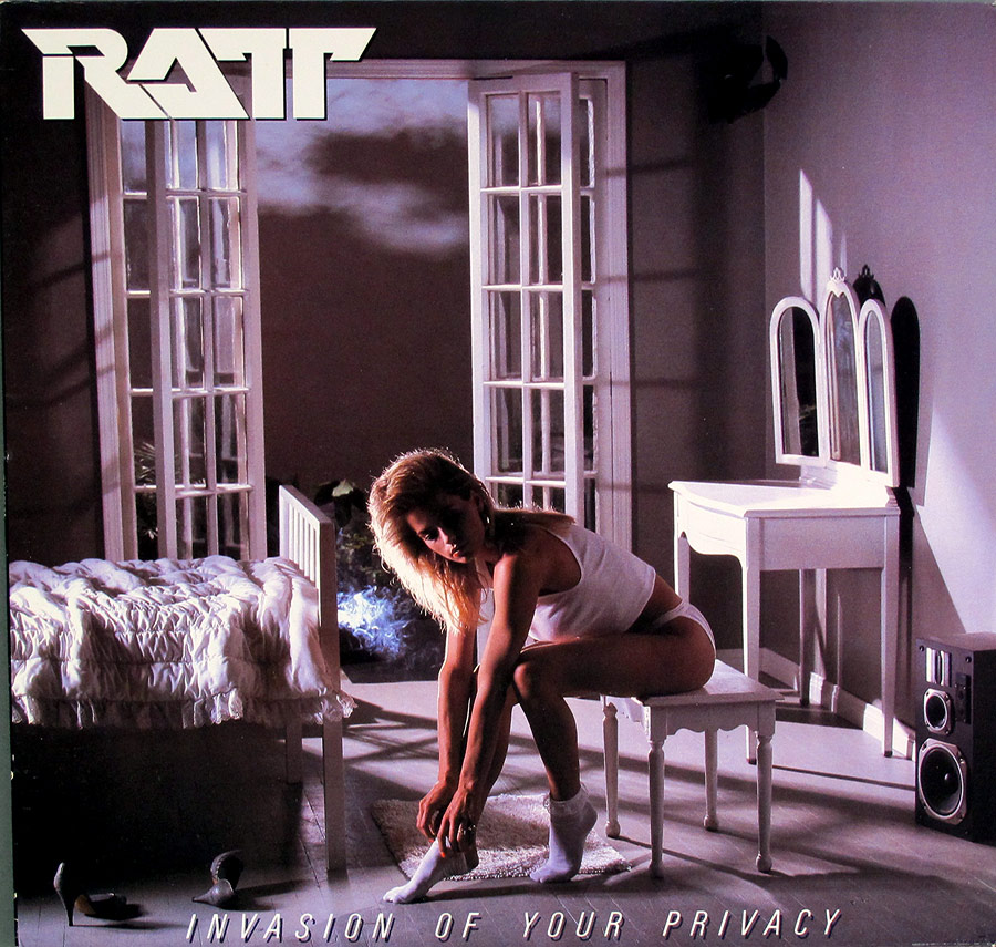 Front Cover Photo Of RATT - Invasion Of Your Privacy CANADA