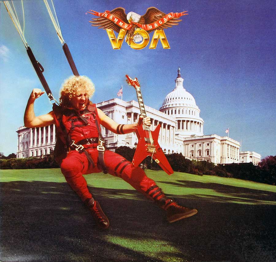 High Quality Photo of Album Front Cover  "SAMMY HAGAR - VOA"