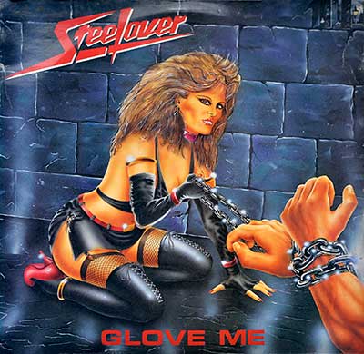 Thumbnail of STEELOVER - Glove Me Debut Album 12" Vinyl LP Album front cover